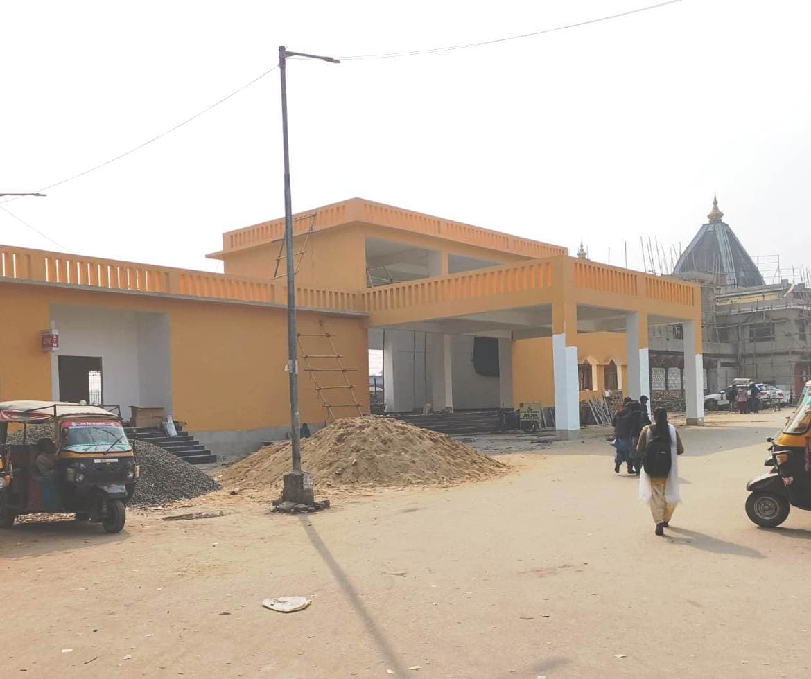 Bhagalpur news सुलतानगंज में तीसरा एफओबी का निर्माण शुरू