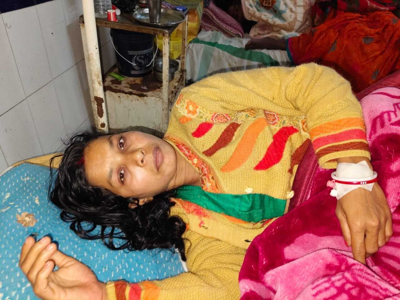 संग्रामपुर प्रखंड प्रमुख को आपसी विवाद में पति ने मारी गोली, जख्मी