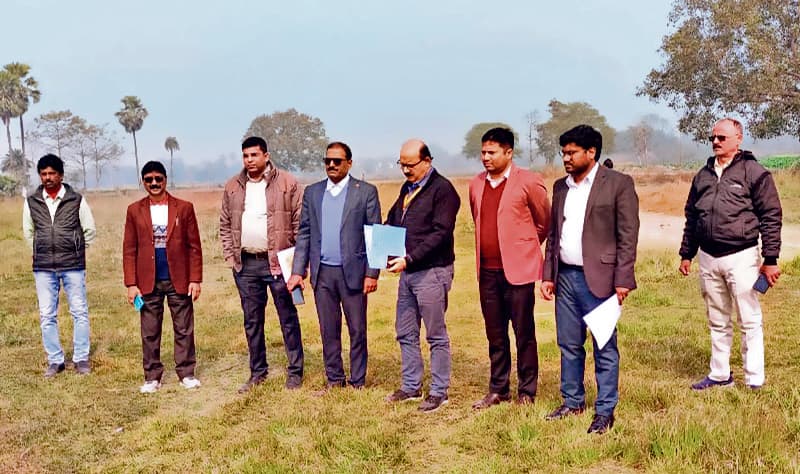 Hajipur News : गोरौल में खुलेगा डिग्री कॉलेज, टीम ने किया निरीक्षण