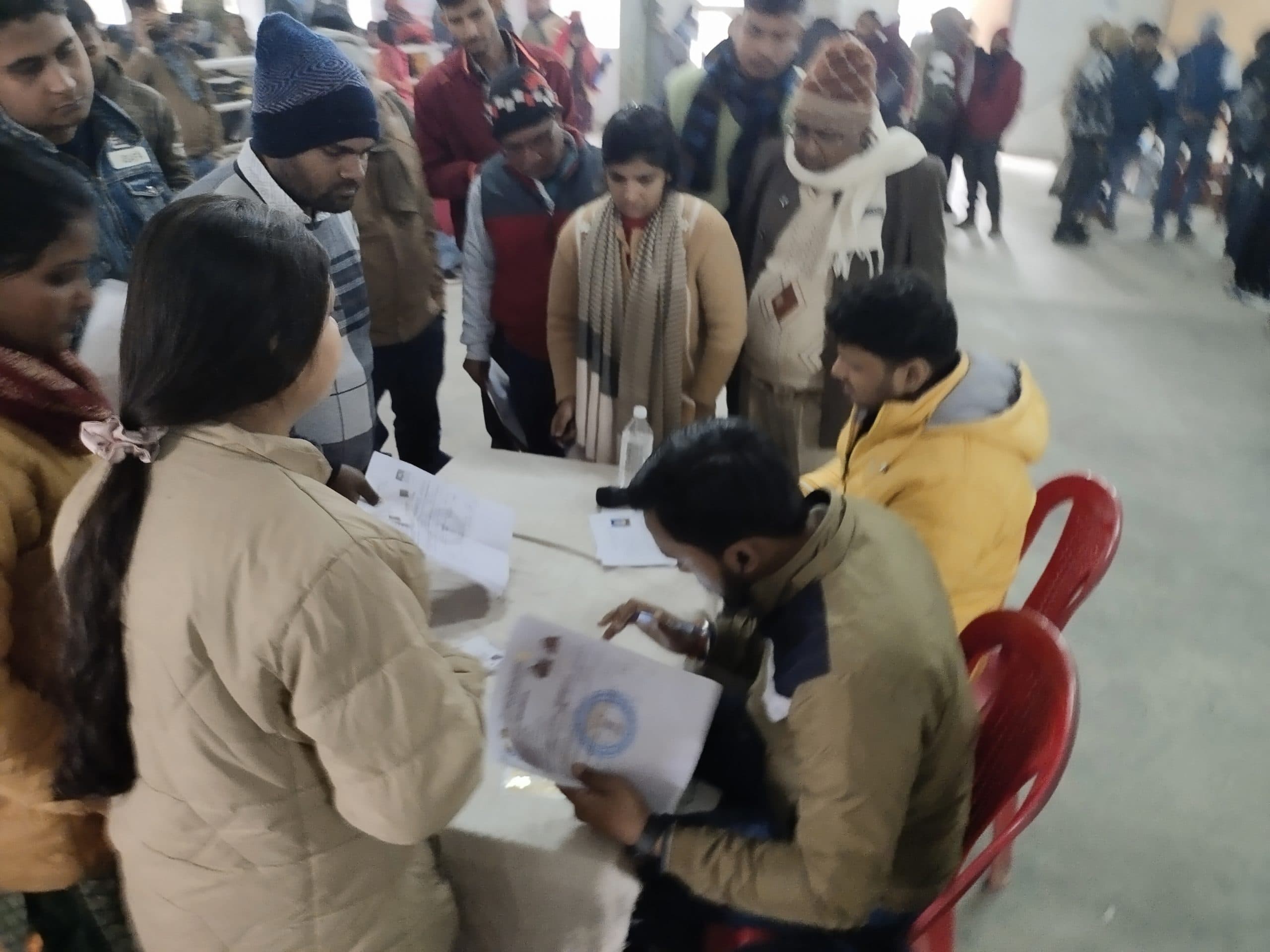 कक्षा एक से पांच के लिए सफल शिक्षक अभ्यर्थियों की पहले दिन हुई काउंसेलिंग