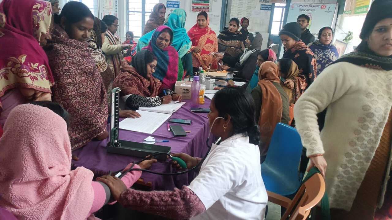 73 महिलाओं की हुई एएनसी जांच