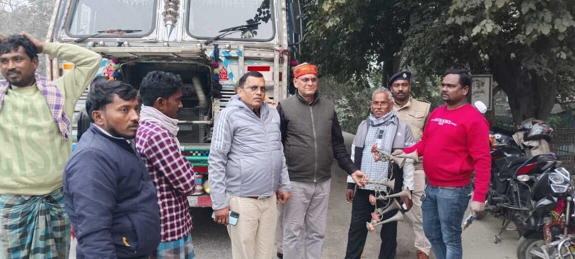 प्रेशर हॉर्न को लेकर परिवहन विभाग ने चलाया जांच अभियान