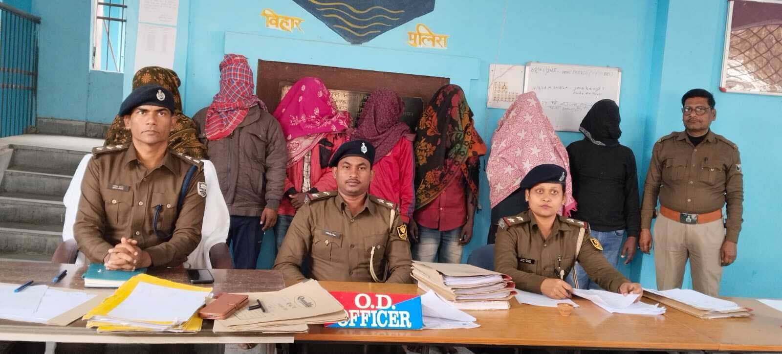 पुलिस टीम पर हमला कर आरोपित को छुड़ाने के मामले में सात गिरफ्तार