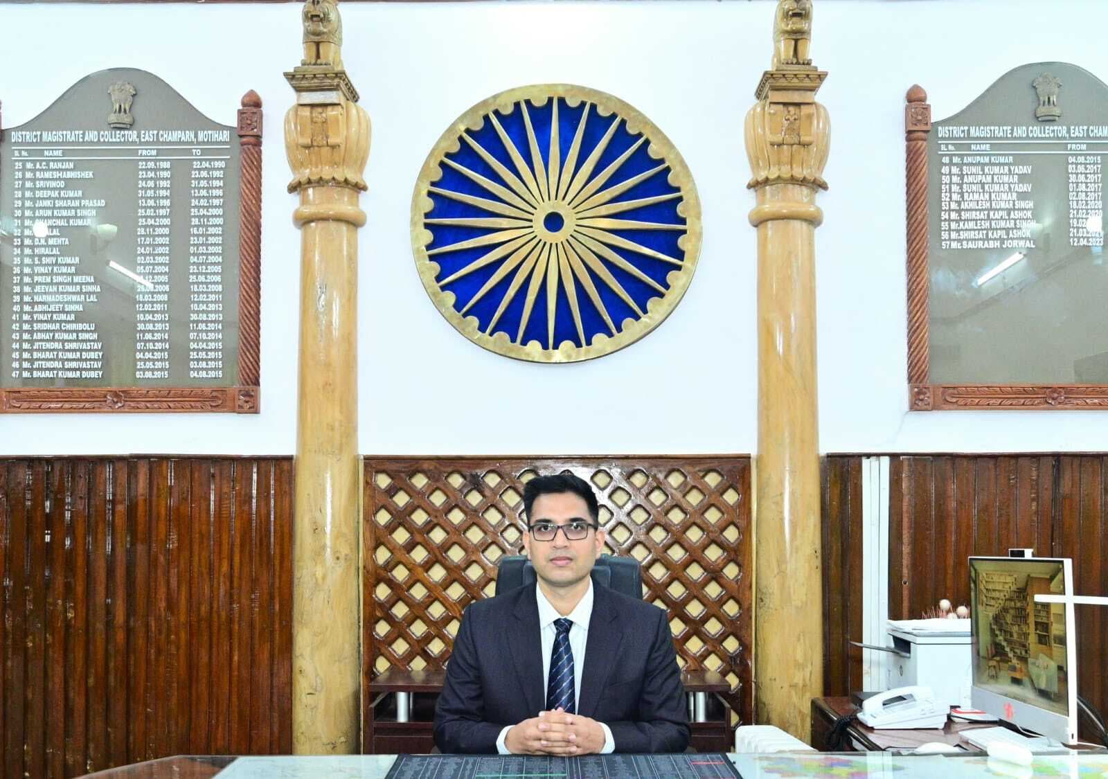 बेहतर चुनाव प्रबंधन के लिए देश में पूर्वी चंपारण का चयन