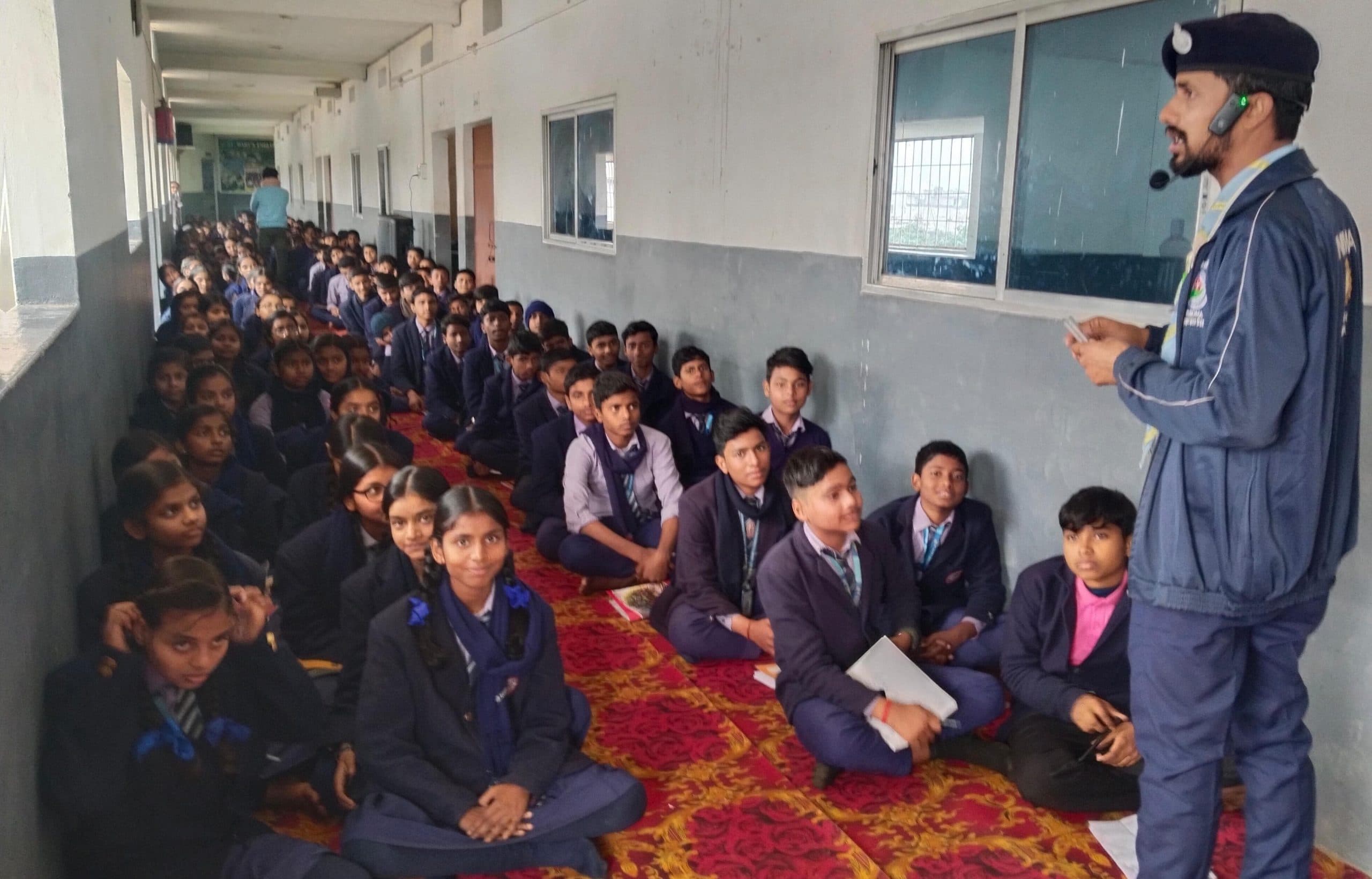 दीक्षा संस्कार के साथ स्काउट और गाइड का शिविर हुआ शुभारंभ