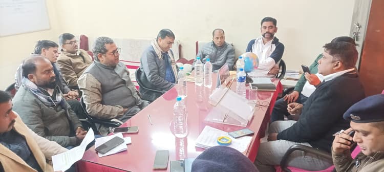 बारसोई रेल सलाहकार समिति की बैठक में सदस्यों ने रखीं मांगें