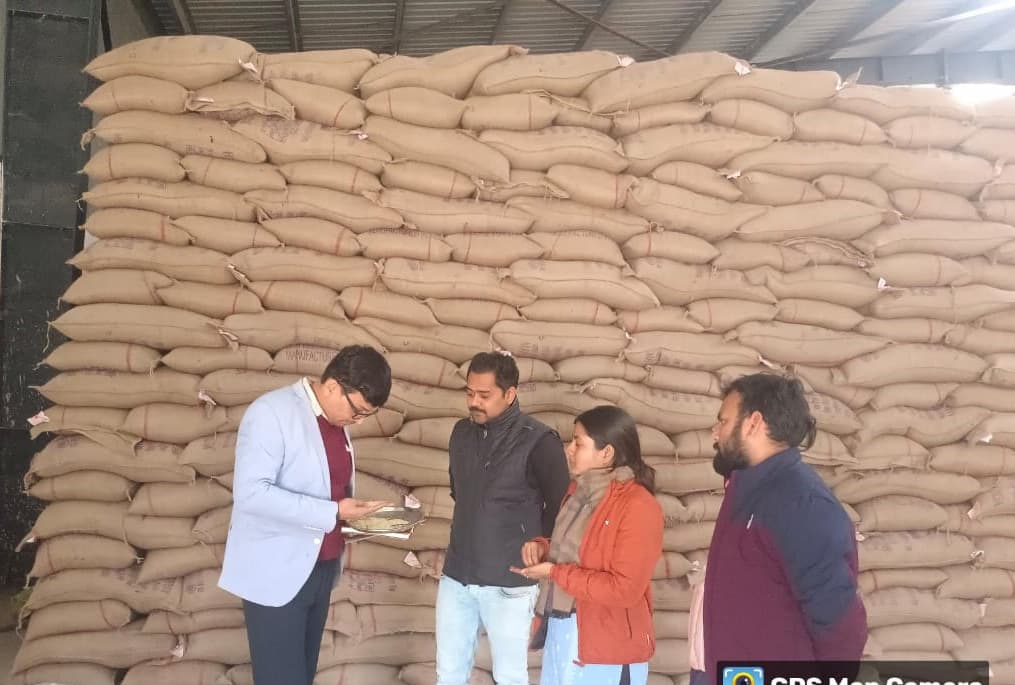 सीएमआर की गुणवत्ता से कोई समझौता नहीं: जिला प्रबंधक