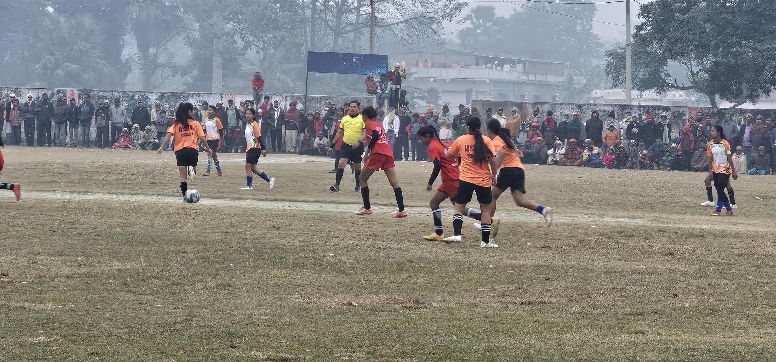 महिला फुटबॉल टूर्नामेंट के सेमीफाइनल में तुरकौलिया ने समस्तीपुर टीम को हराया