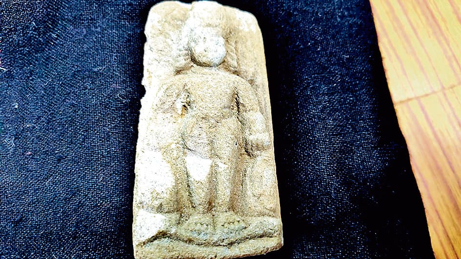 हुगली में मिली गुप्त काल की विष्णु मूर्ति