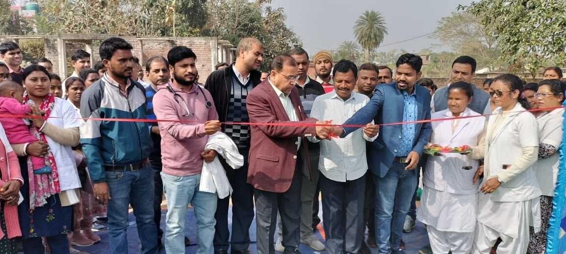 सीएचसी में 691 लोगों के स्वास्थ्य की हुई जांच व स्क्रीनिंग