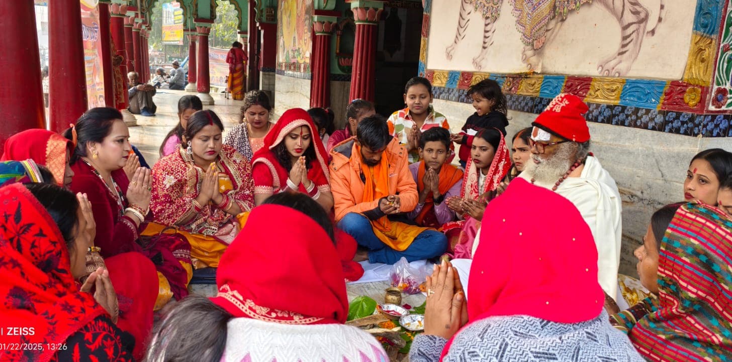 विश्व हिन्दू युवा वाहिनी नें मनायी राम लला की प्राण प्रतिष्ठा की पहली वर्षगांठ