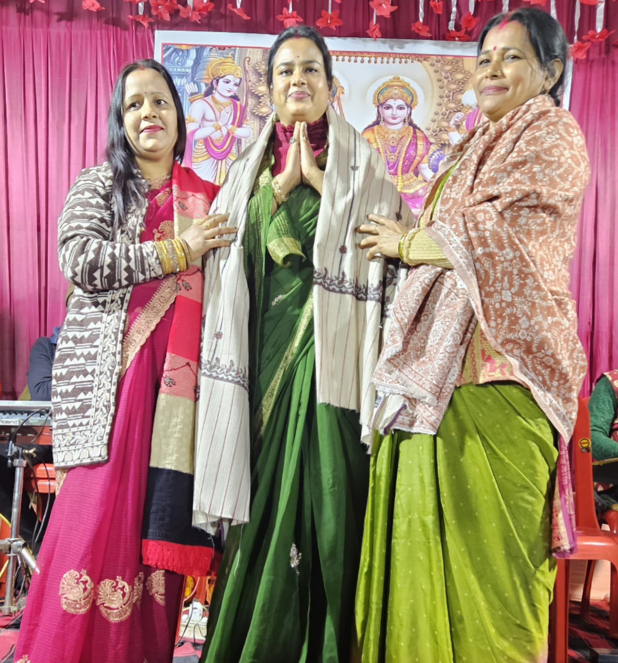 रामलला की प्राण प्रतिष्ठा वर्षगांठ में शामिल हुईं पल्लवी गुप्ता