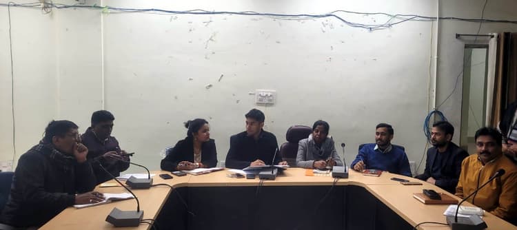 गणतंत्र दिवस को लेकर बीडीओ ने की बैठक