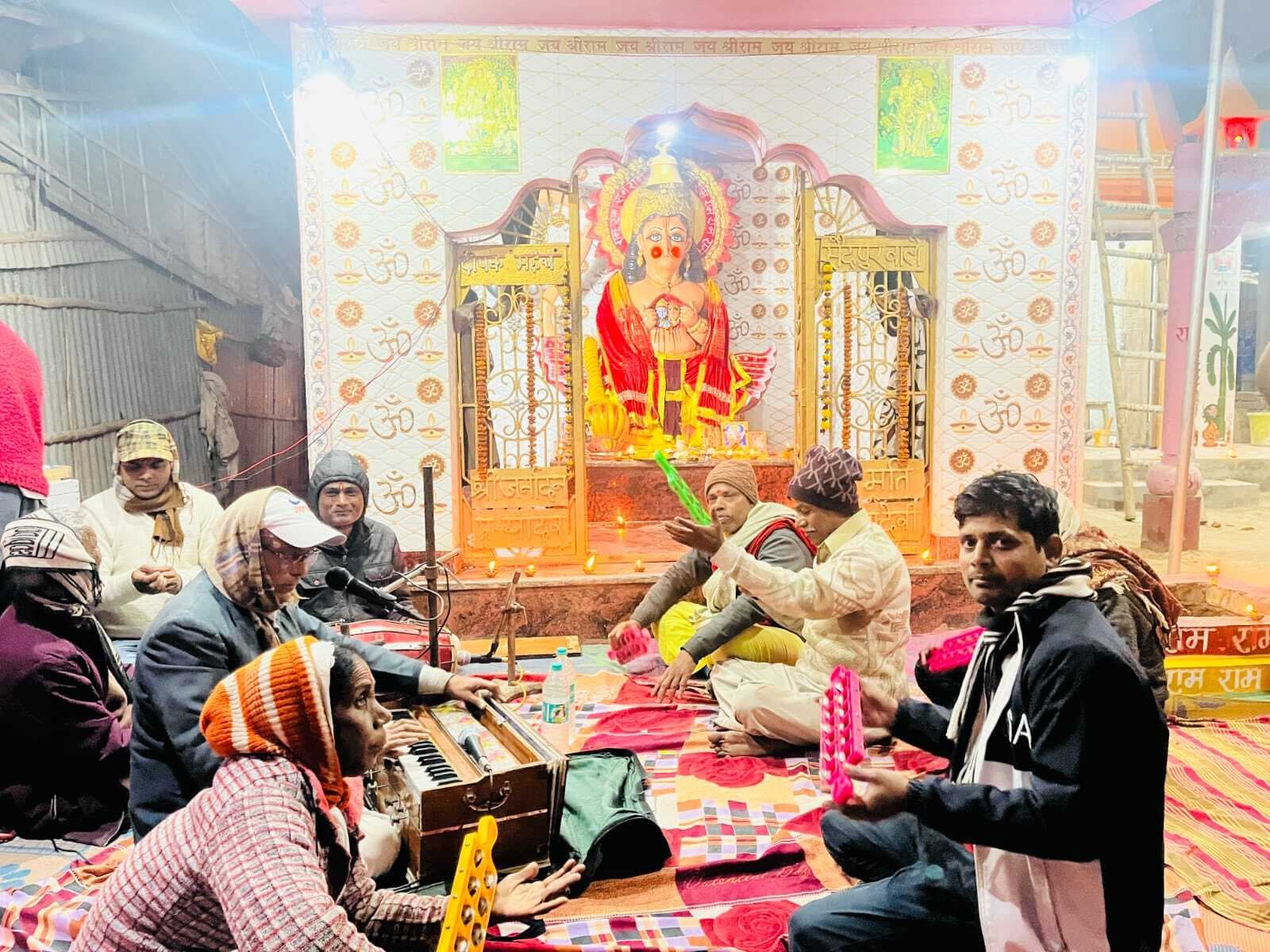 विभिन्न स्थानों पर धूमधाम से मनी प्राण प्रतिष्ठा की वर्षगांठ