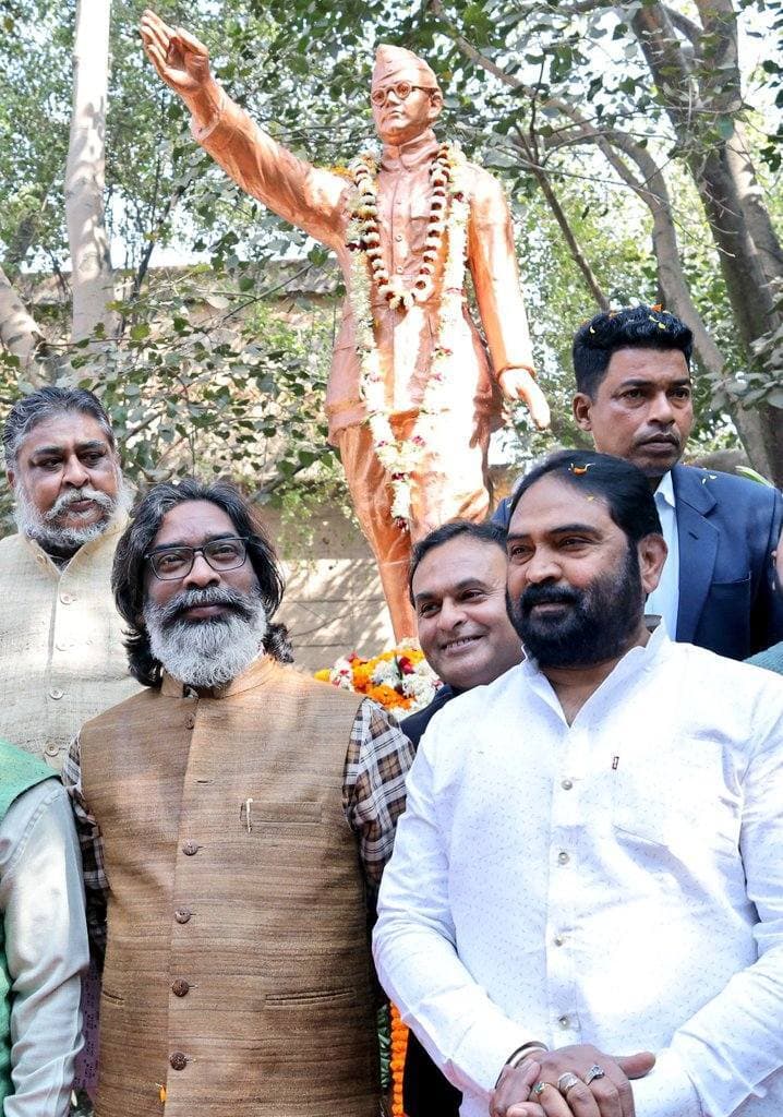 Ranchi news : नेताजी के विचार बढ़ा रहे लोगों का आत्मविश्वास, झारखंड से था गहरा नाता : मुख्यमंत्री