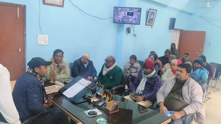 आकांक्षी प्रखंड कार्यक्रम को लेकर हुई प्रखंड स्तरीय बैठक