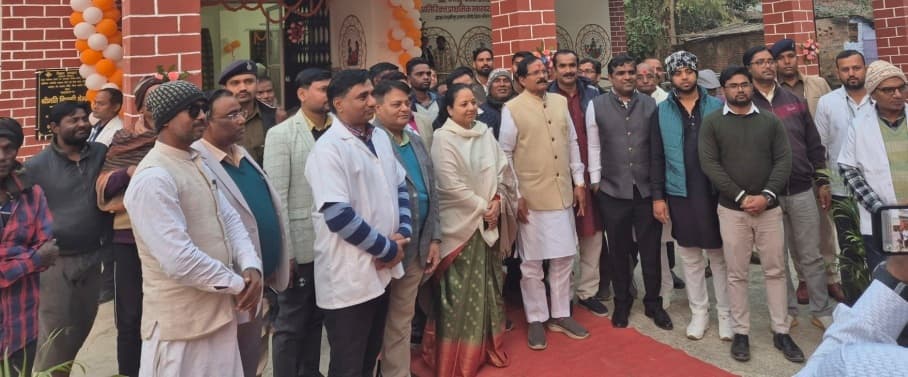 राज्य मंत्री श्रीपद येस्सो नाइक ने जेएनभी व हेल्थ एंड वेलनेस सेंटर का किया निरीक्षण