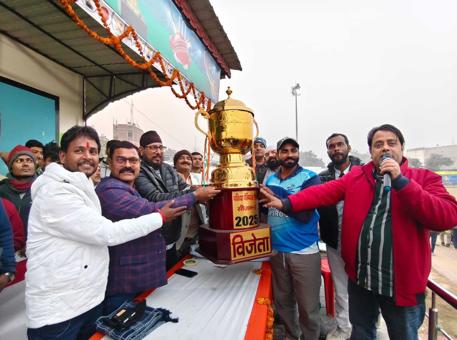 मुजफ्फरपुर को हरा पटना ने जीती चकिया चैंपियंस ट्रॉफी