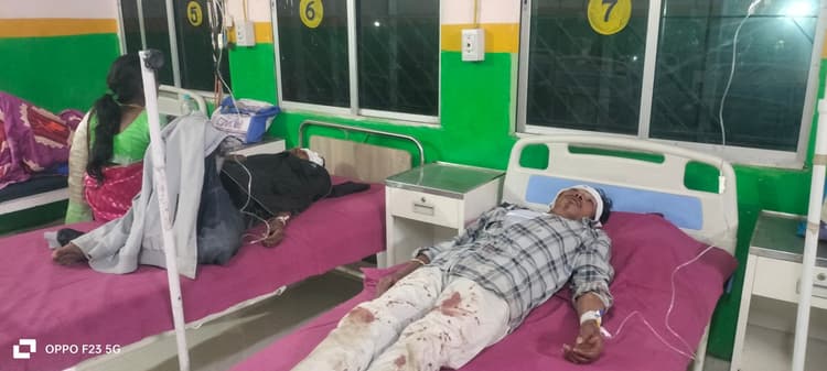 10 फीट नीचे खेत में गिरी बोलरो, एक की मौत