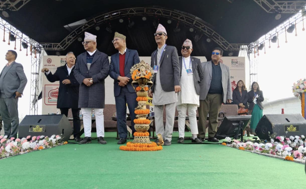 विराट एक्सपो मेला का उप प्रधानमंत्री ने किया उद्घाटन