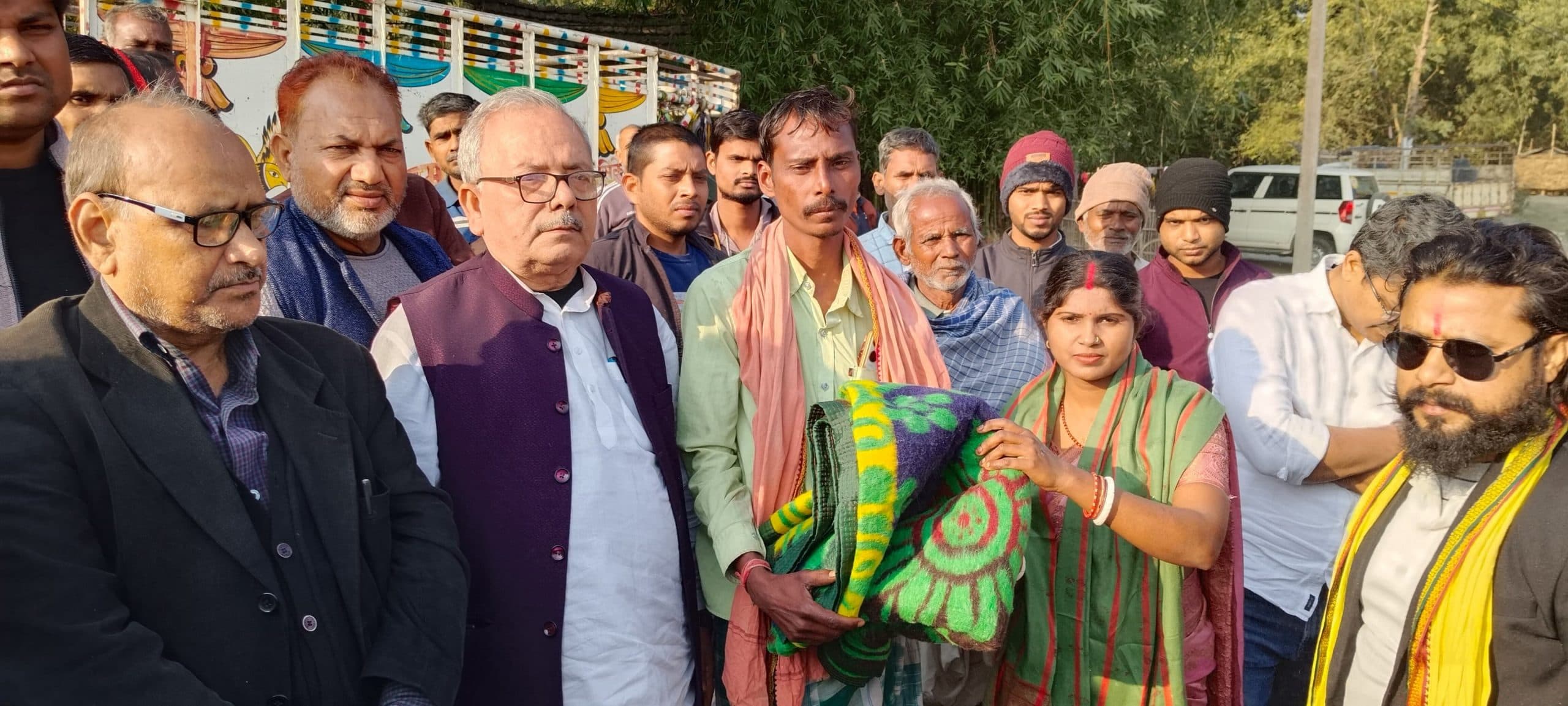 जनसुराज नेताओं ने पीड़ित परिजनों से की मुलाकात