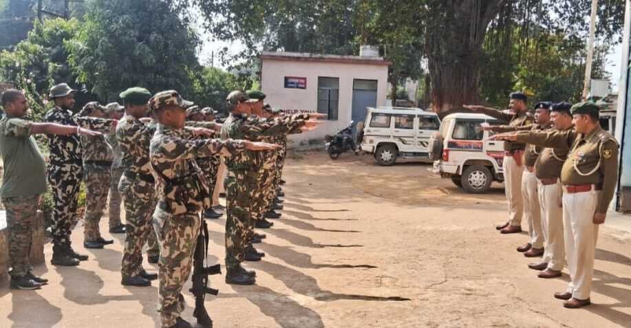 राष्ट्रीय मतदाता दिवस पर पुलिस पदाधिकारियों ने ली शपथ