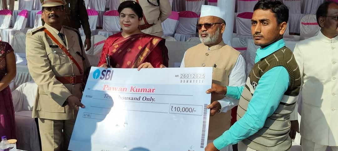 गुड सेमेरिटन अवार्ड से सम्मानित हुए पवन