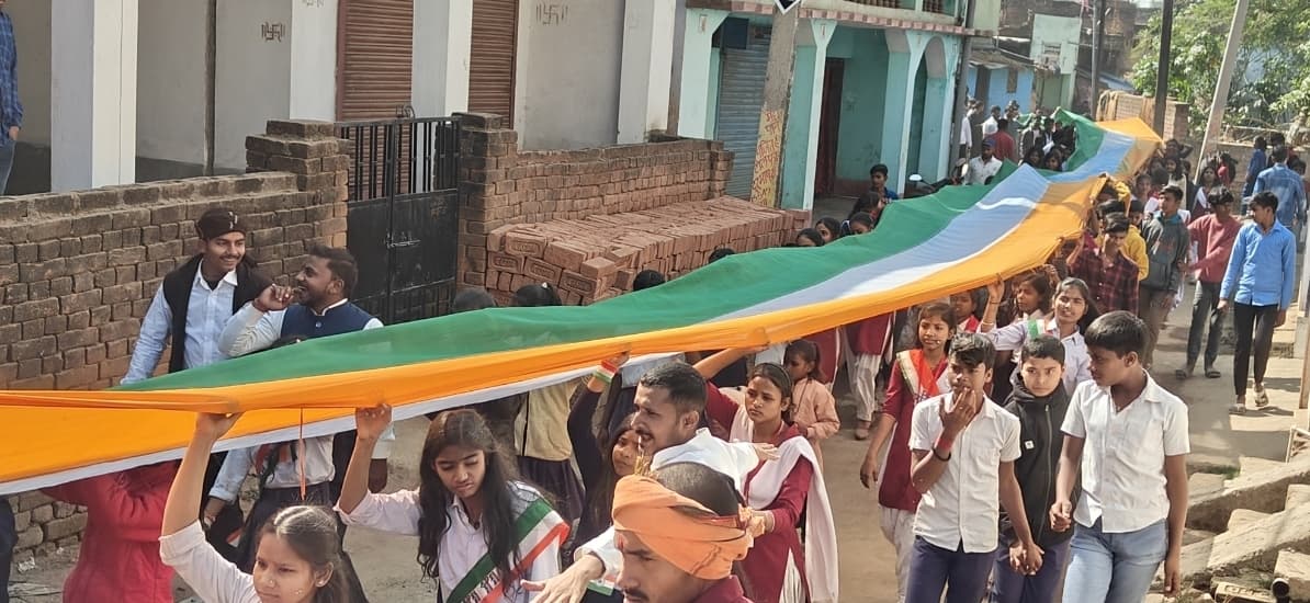 सोनो में निकाली गयी भव्य तिरंगा यात्रा, गूंजते रहे भारत माता के जयकारे