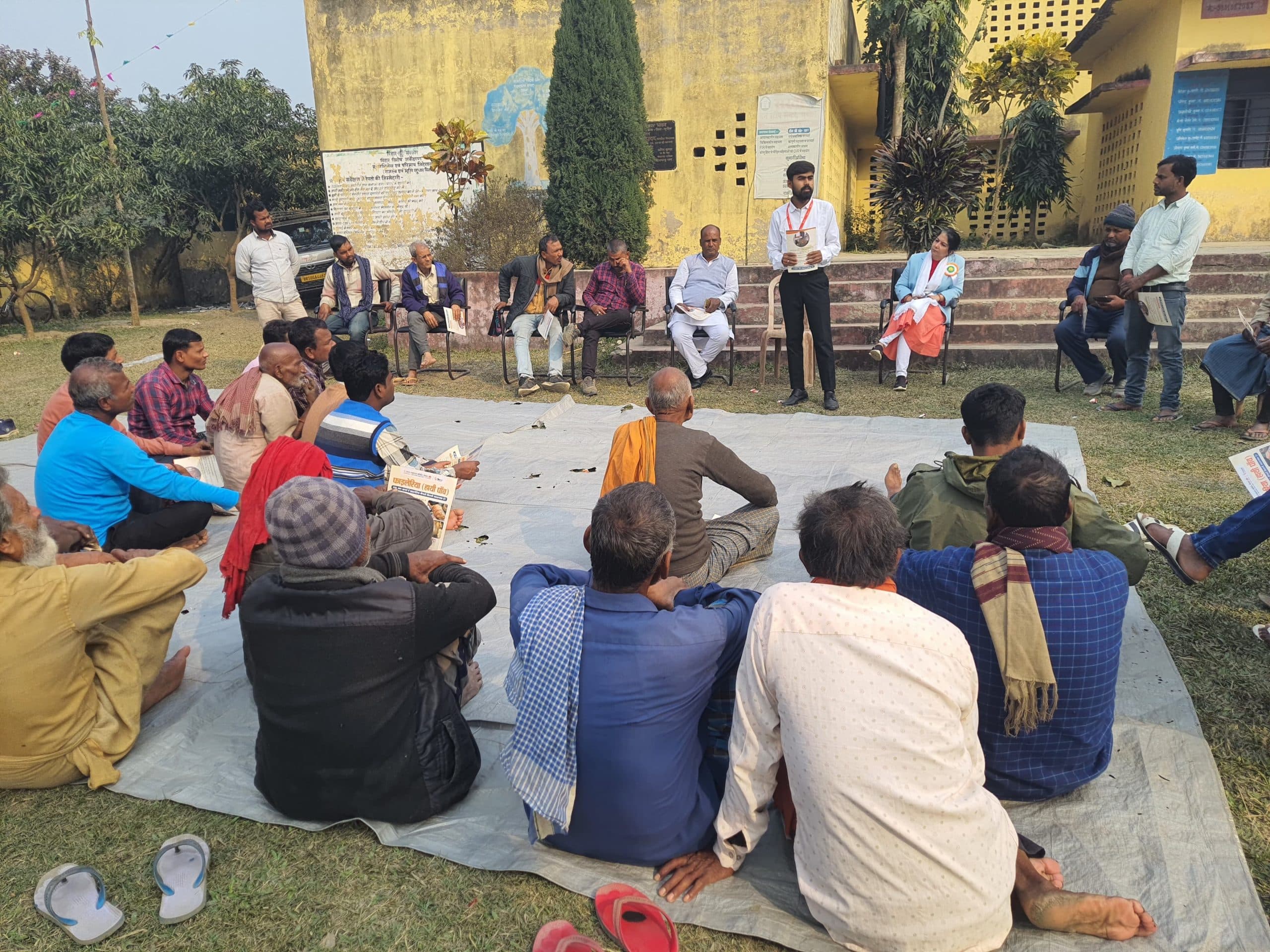 लाउढ़ पंचायत में ग्राम सभा का हुआ आयोजन, फाइलेरिया मुक्त पंचायत बनाने पर हुई चर्चा