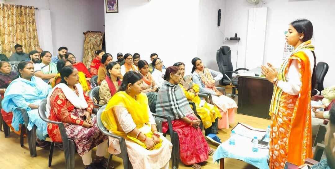 Jamshedpur news. संगठन को मजबूत करने को अधिक से अधिक लोगों को पार्टी से जोड़ें : विधायक