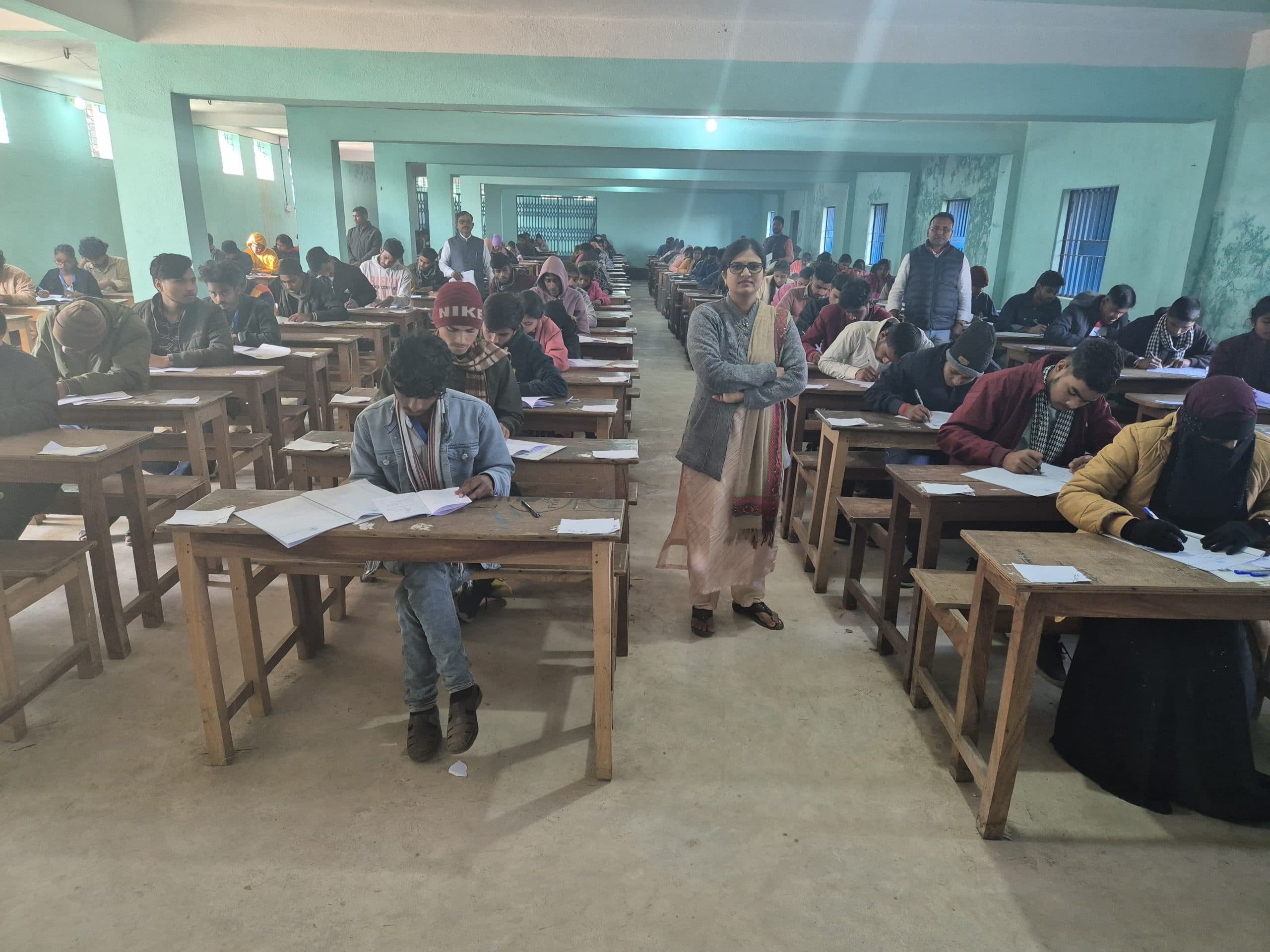बीए पार्ट वन की परीक्षा में 94 परीक्षार्थी अनुपस्थित
