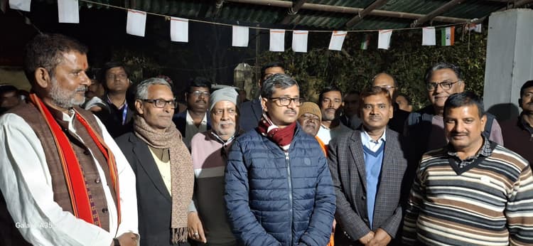ग्रामीण विकास विभाग के प्रधान सचिव पहुंचे धमदाहा