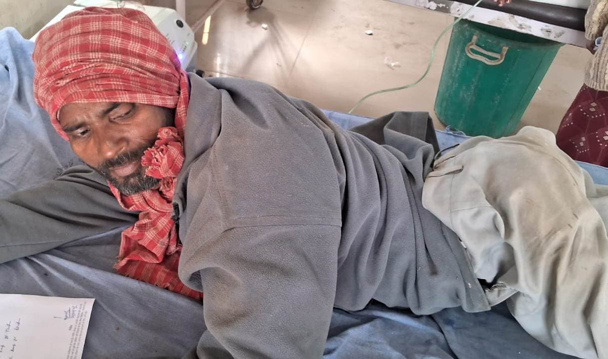 जमीन विवाद में जीजा ने दिव्यांग साले को पीटकर किया घायल