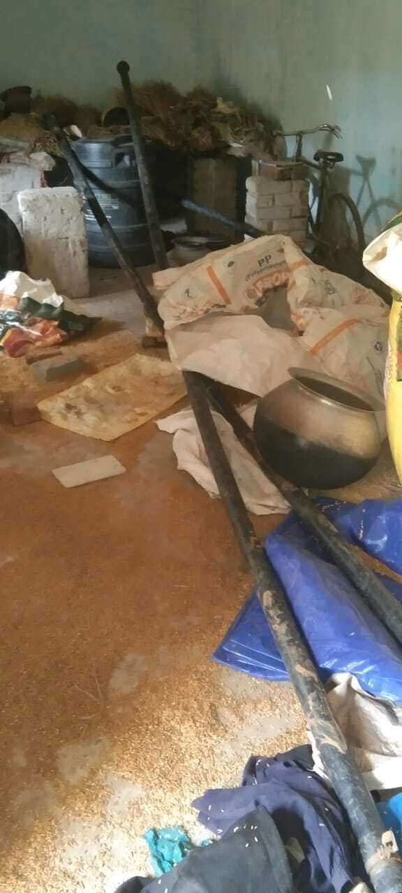 Seraikela News : राजनगर में अकेला घूम रहे हाथी ने कई घरों को तोड़ा, हजारों के धान खा गया