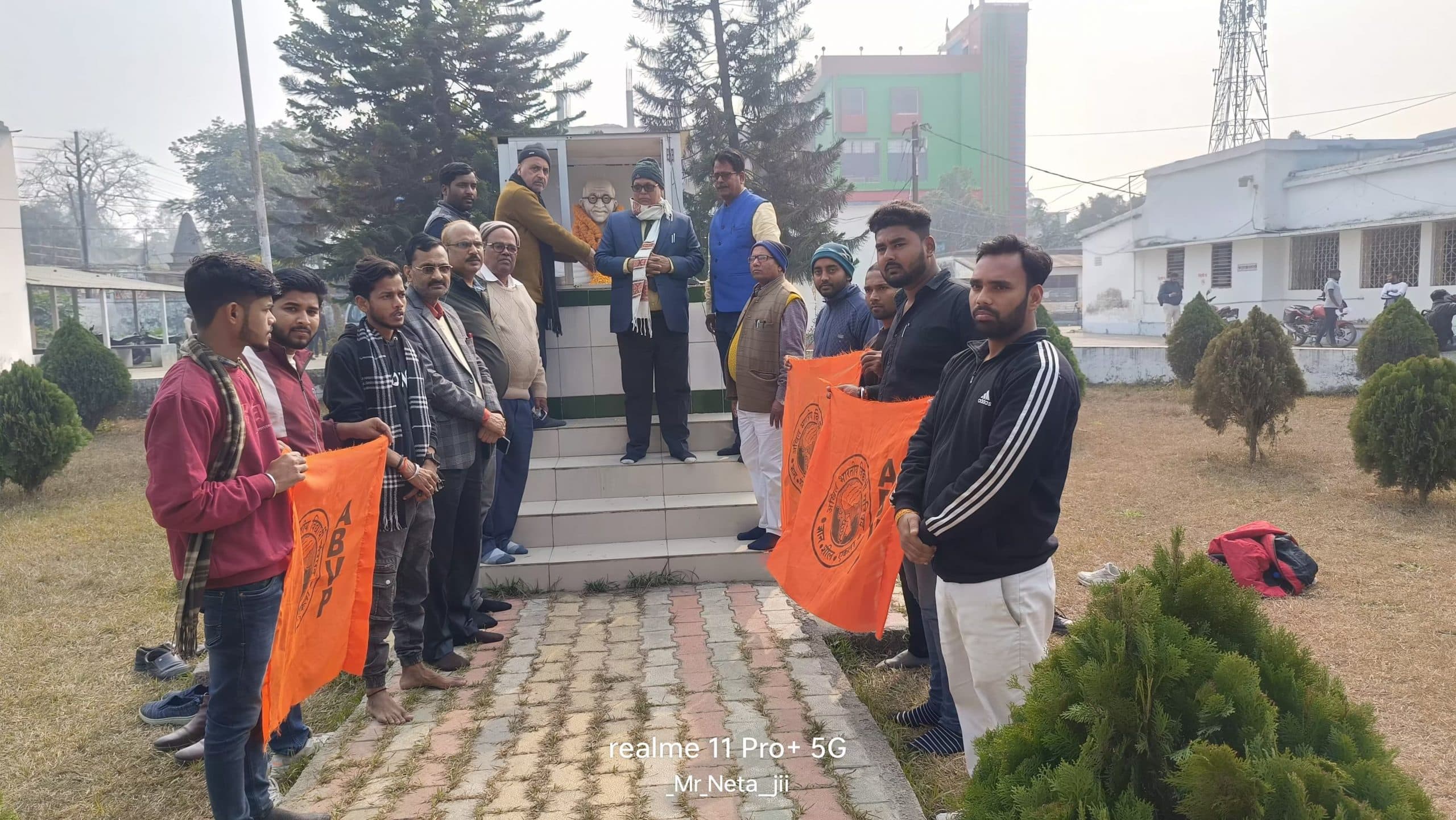 अभाविप ने महात्मा गांधी को दी श्रद्धांजलि