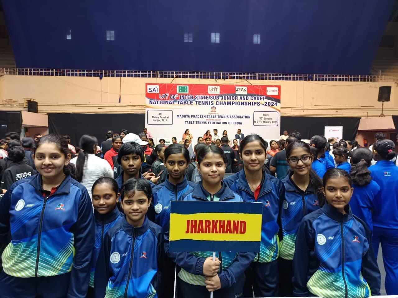 jharkhand girls rollball team :  झारखंड बालिका टेबल टेनिस टीम घोषित