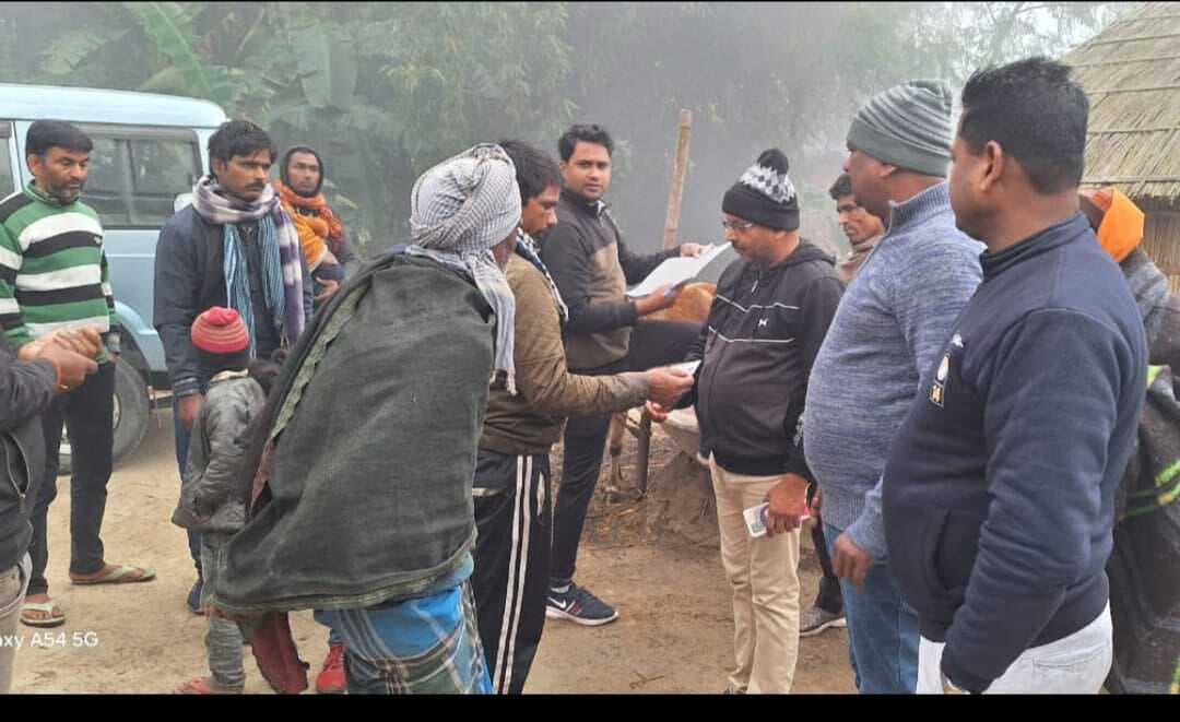 आवास सर्वेक्षण कार्य का बीडीओ ने लिया जायजा, योग्य लाभार्थियों को मिलेगा लाभ