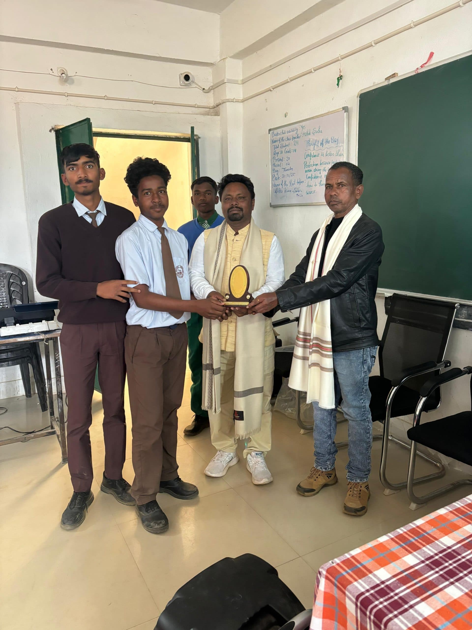 विजेता खिलाड़ियों को किया गया पुरस्कृत