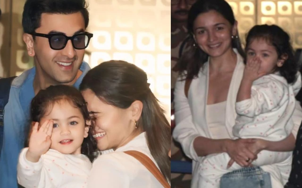 थाइलैंड में छुट्टियां मना कर वापस लौटे रणबीर कपूर, पापा की गोद में नजर आई बेबी राहा, फैंस बोले- वह एक प्रोटेक्टिव…
