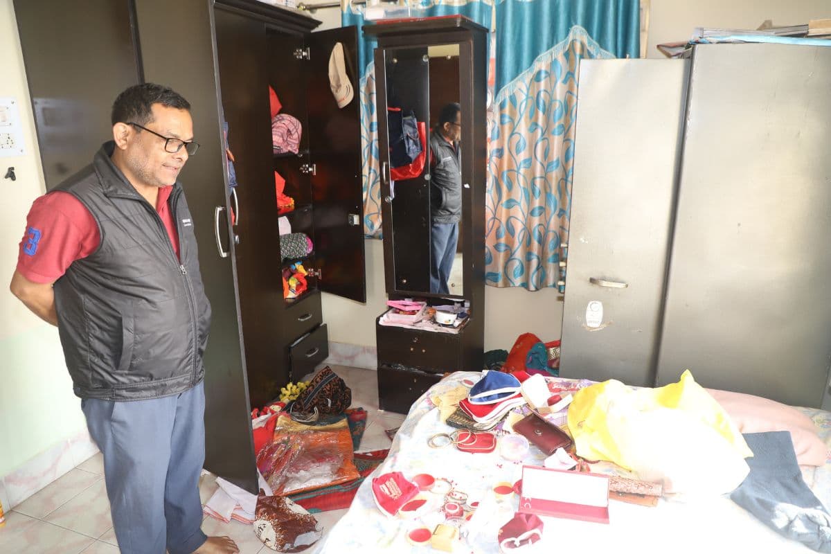 जमशेदपुर में 35 लाख के गहने और डेढ़ लाख कैश की चोरी, राष्ट्रपति पुरस्कार में मिले गोल्ड मेडल भी ले गए चोर