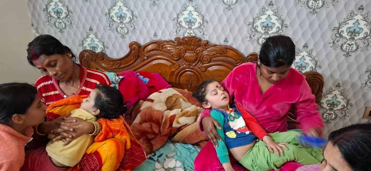 Purnia news : डॉ सोनी का शव आते ही बाहर मची चीत्कार, अंदर सो रहे थे दोनों अबोध बच्चे