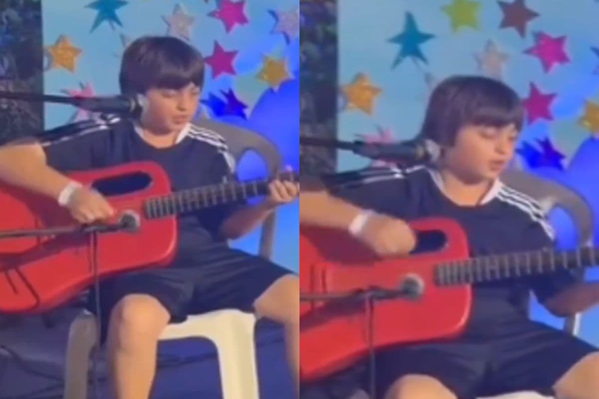 Viral Video: खान परिवार से एक और सुपरस्टार तैयार, बेटे अब्राहम की सिंगिंग टैलेंट दिखाते हुए वीडियो वायरल