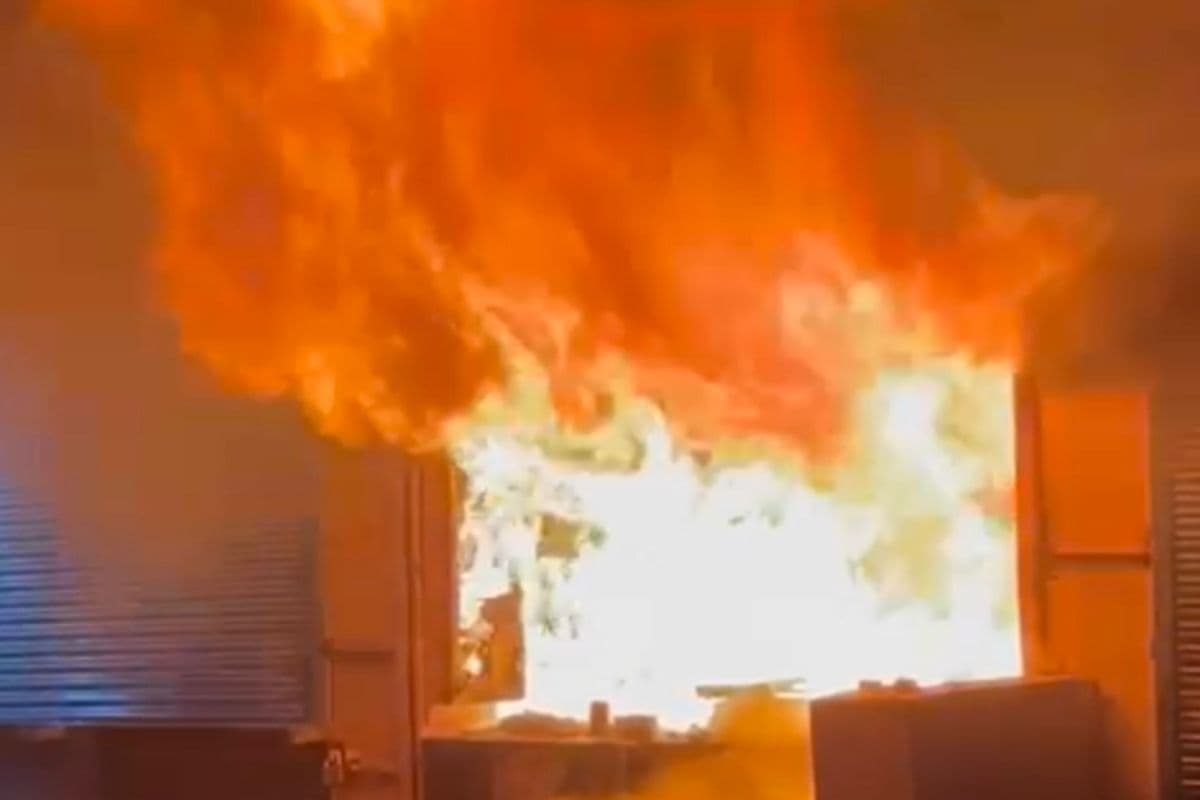 नालंदा के ज्वेलरी शॉप में आग लगने से लाखों का नुकसान, शॉर्ट सर्किट ने मचाई तबाही