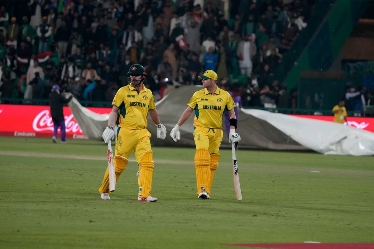 Champions Trophy: बारिश में धुला ऑस्ट्रेलिया-अफगानिस्तान मैच, कंगारुओं की सेमीफाइनल में एंट्री, अफगानिस्तान के पास आखिरी उम्मीद!