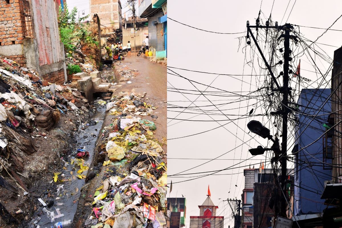 Chas News: जर्जर तारों की वजह से दहशत में जी रहे पुराना बाजार क्षेत्र के लोग