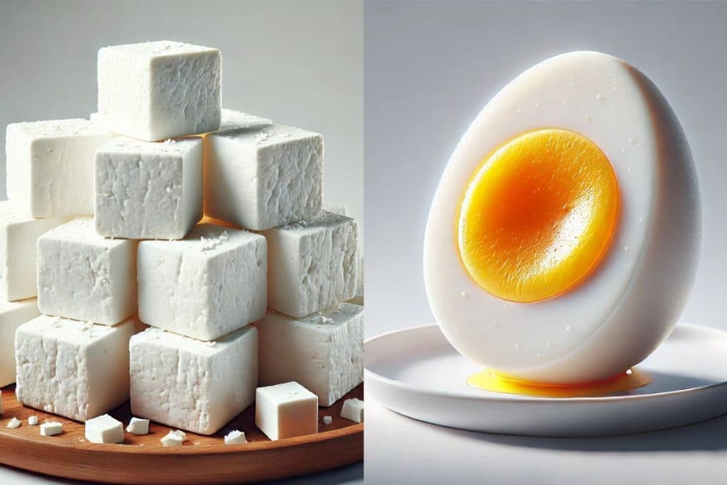 Egg vs Paneer