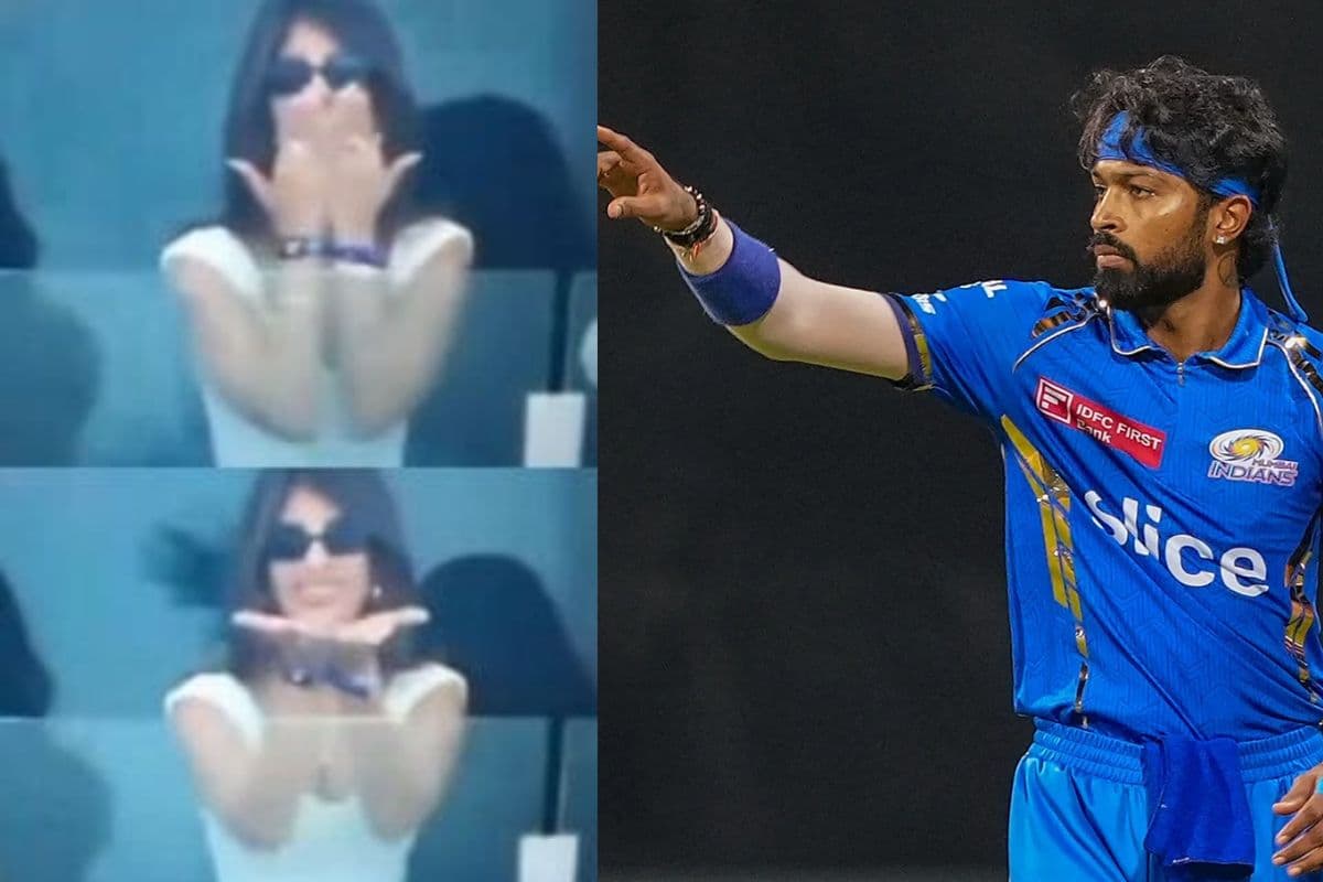 Viral Video: हार्दिक पांड्या की रूमर्ड गर्लफ्रेंड जैस्मिन वालिया ने दी फ्लाइंग KISS, IND vs PAK मैच में उड़ाया फैंस के होश