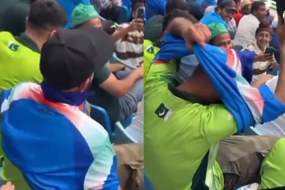 Watch Video: 'पलटीमार फैन', टीम को हारता देख मैच के बीच पहन ली टीम इंडिया की जर्सी