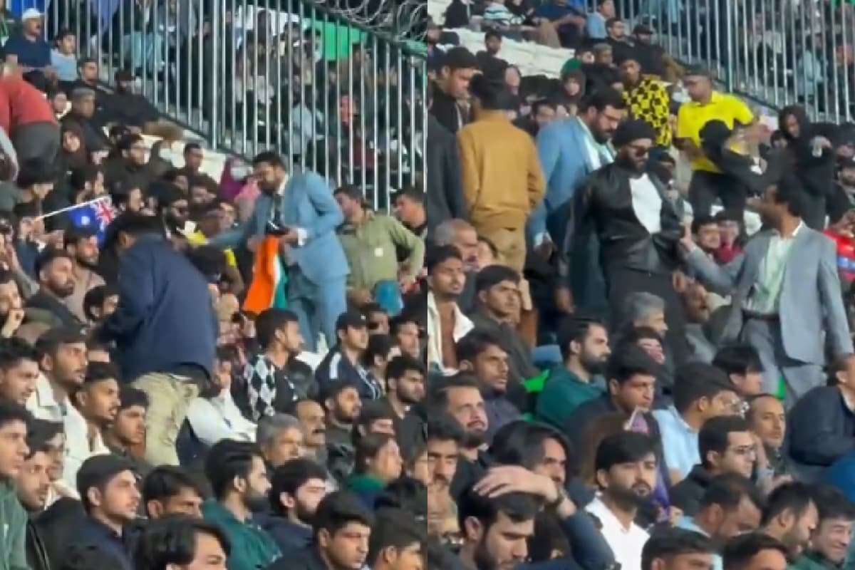 Watch Video: भारतीय फैन को कॉलर पकड़कर किया स्टेडियम से बाहर! पाक की 'नापाक' हरकत!