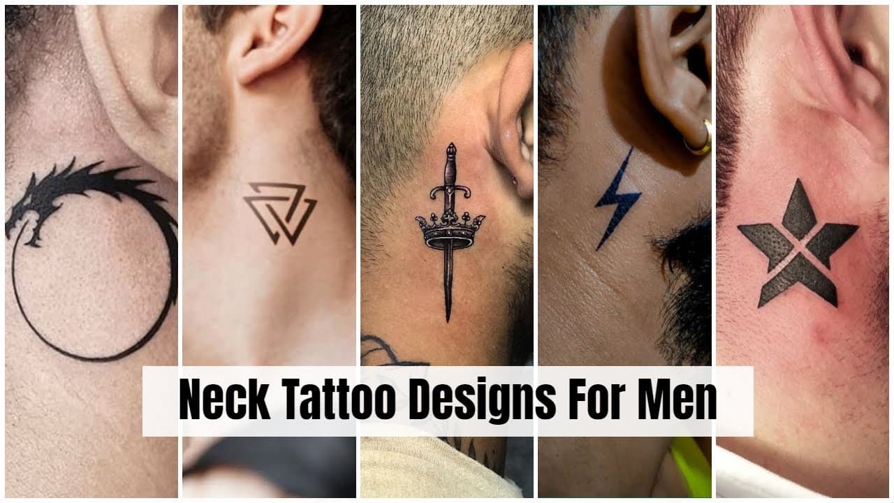 Neck Tattoo Design
